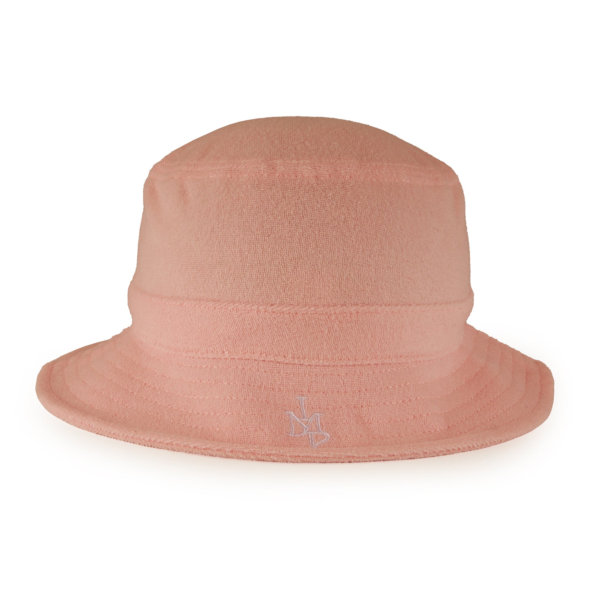 Pink Script Terry Bucket Hat