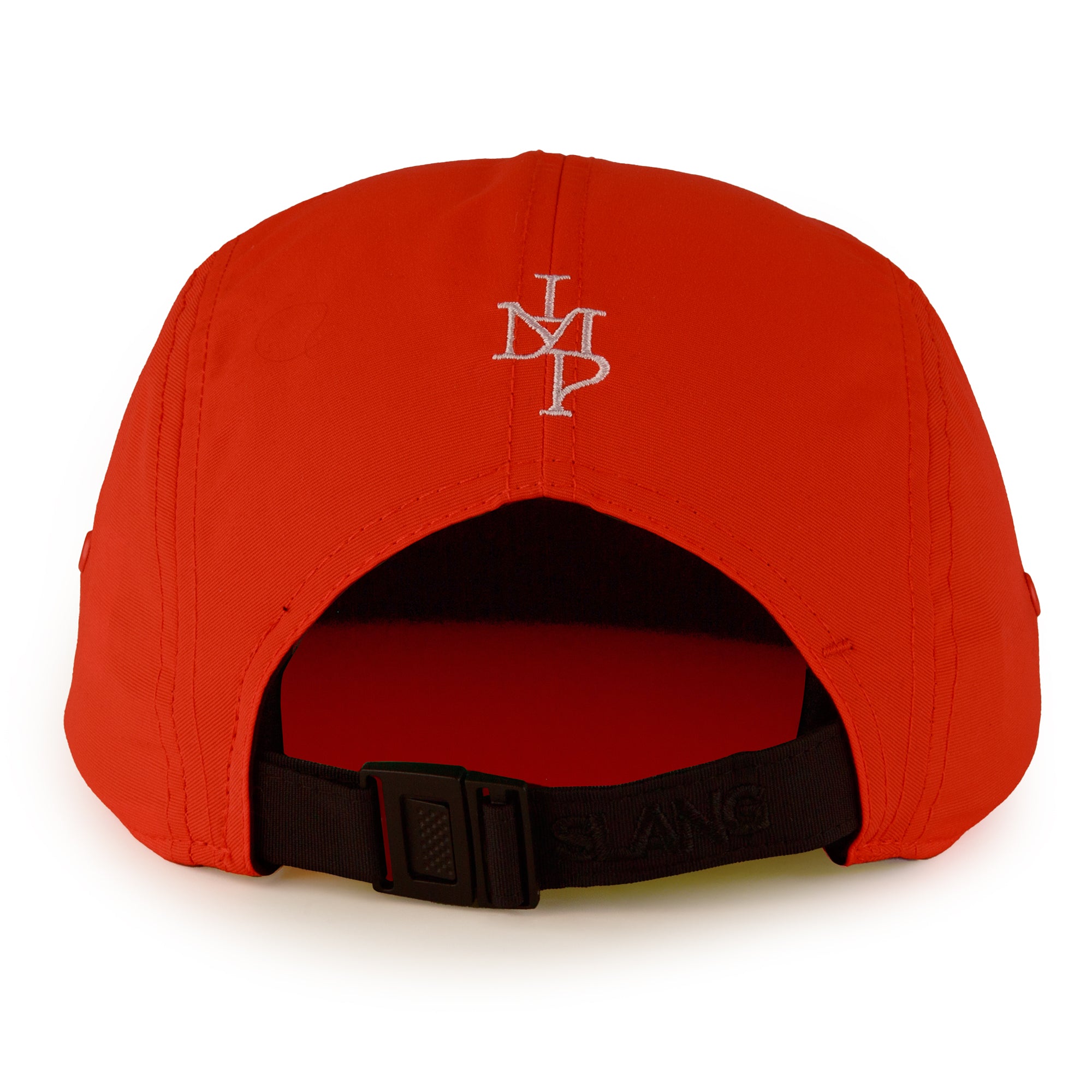 Orange Script 5-Panel Camp Hat