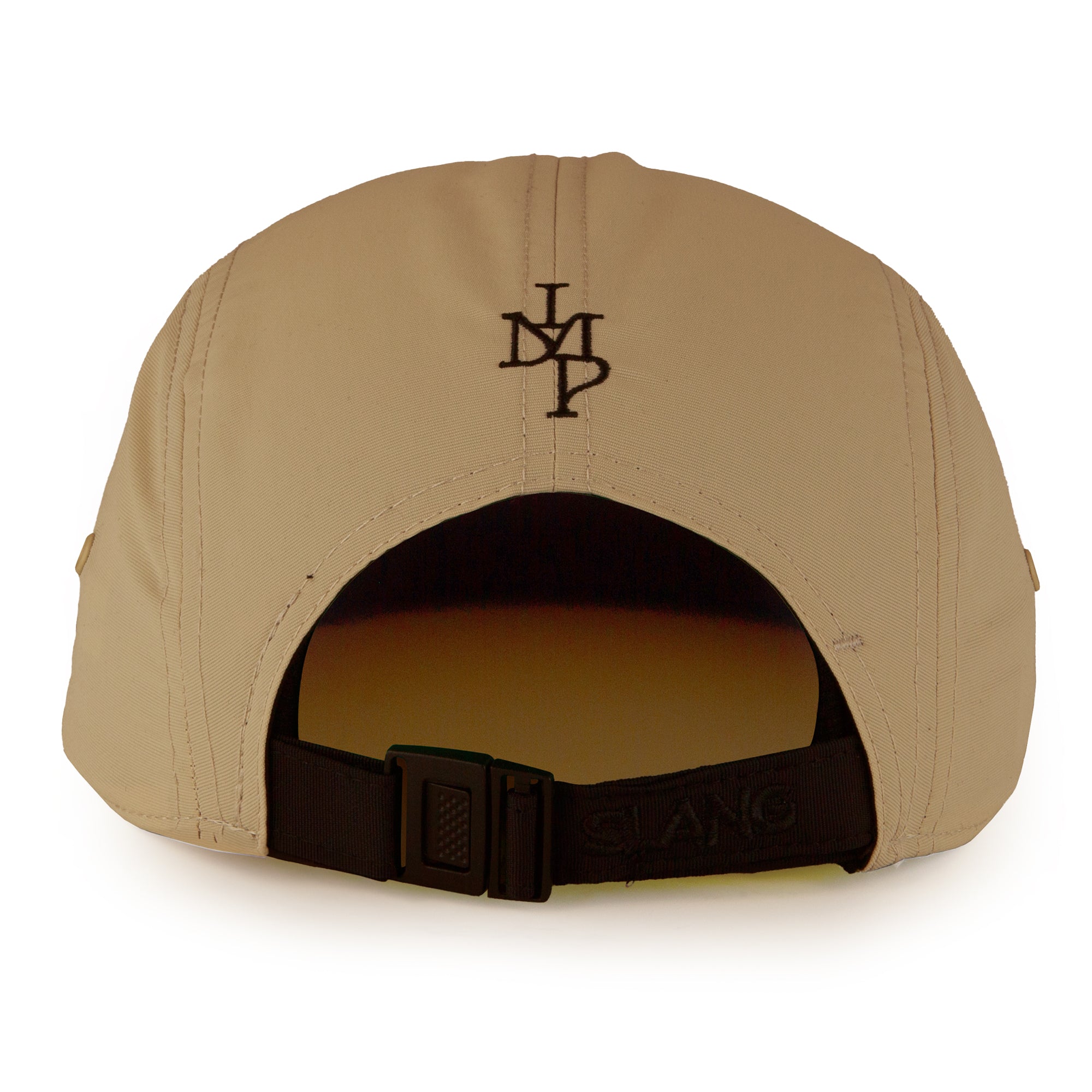 Khaki Brown Classic Logo 5-Panel Camp Hat