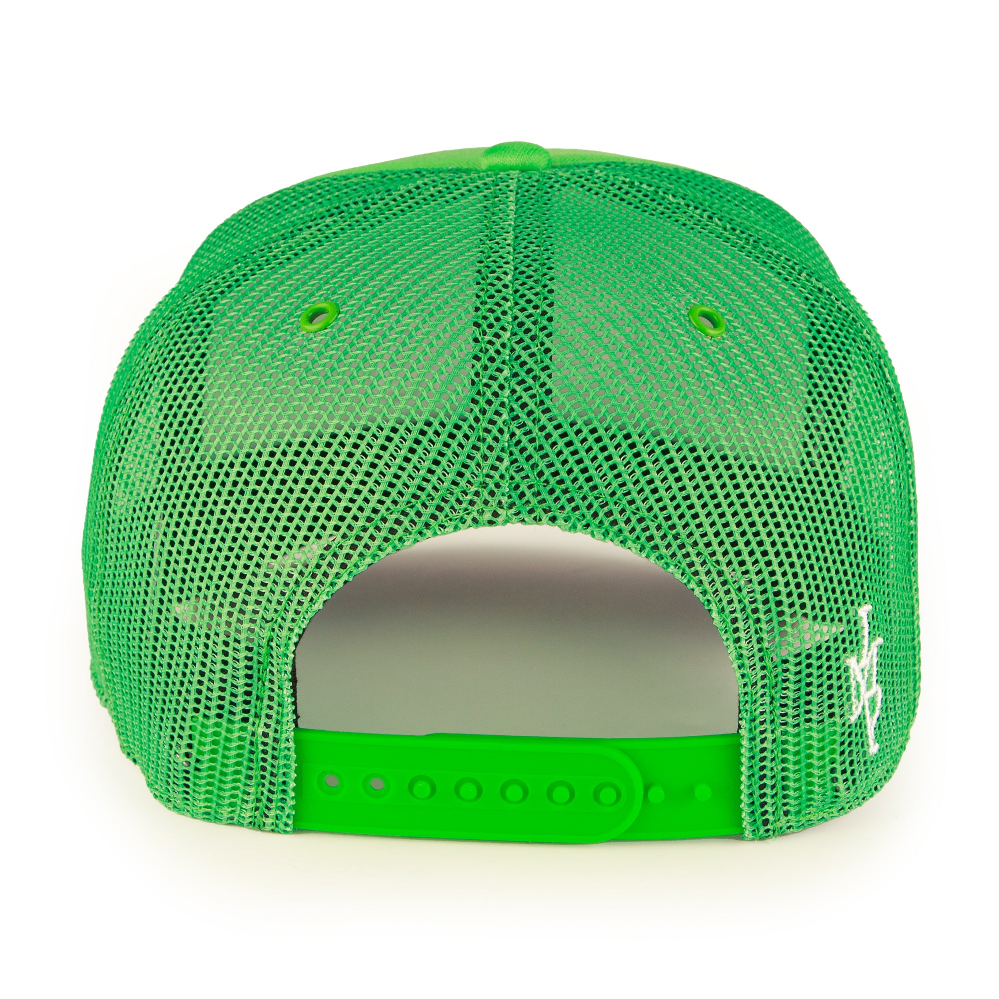 Green Crowd Wave Trucker Hat