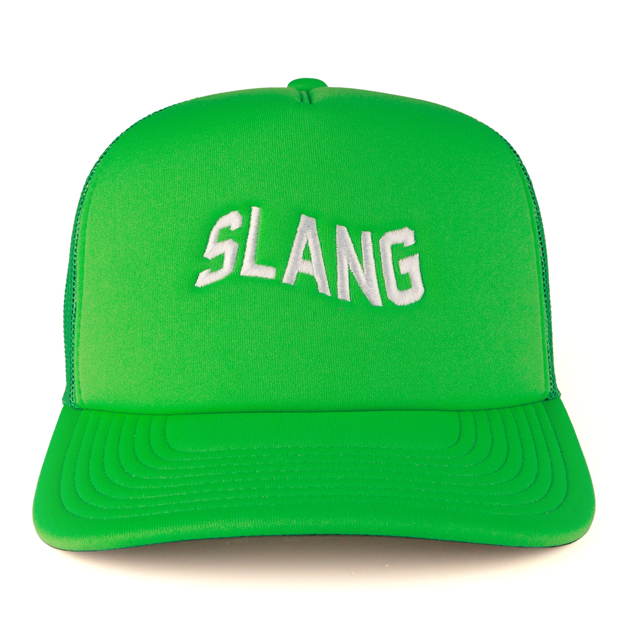 Green Crowd Wave Trucker Hat