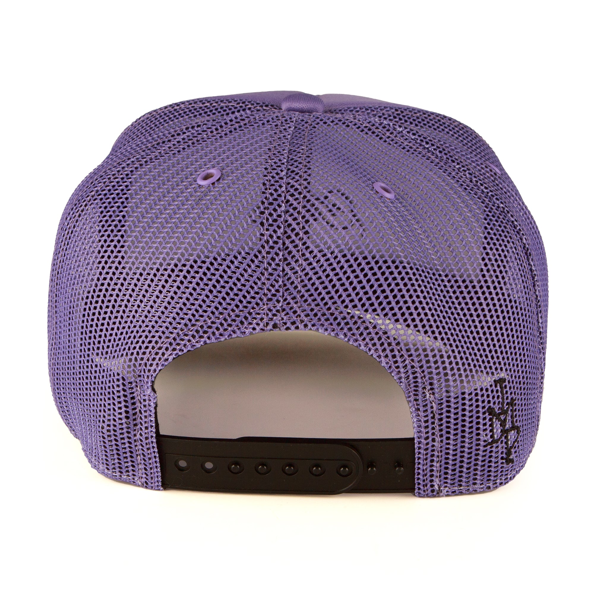 Purple Script Trucker Hat