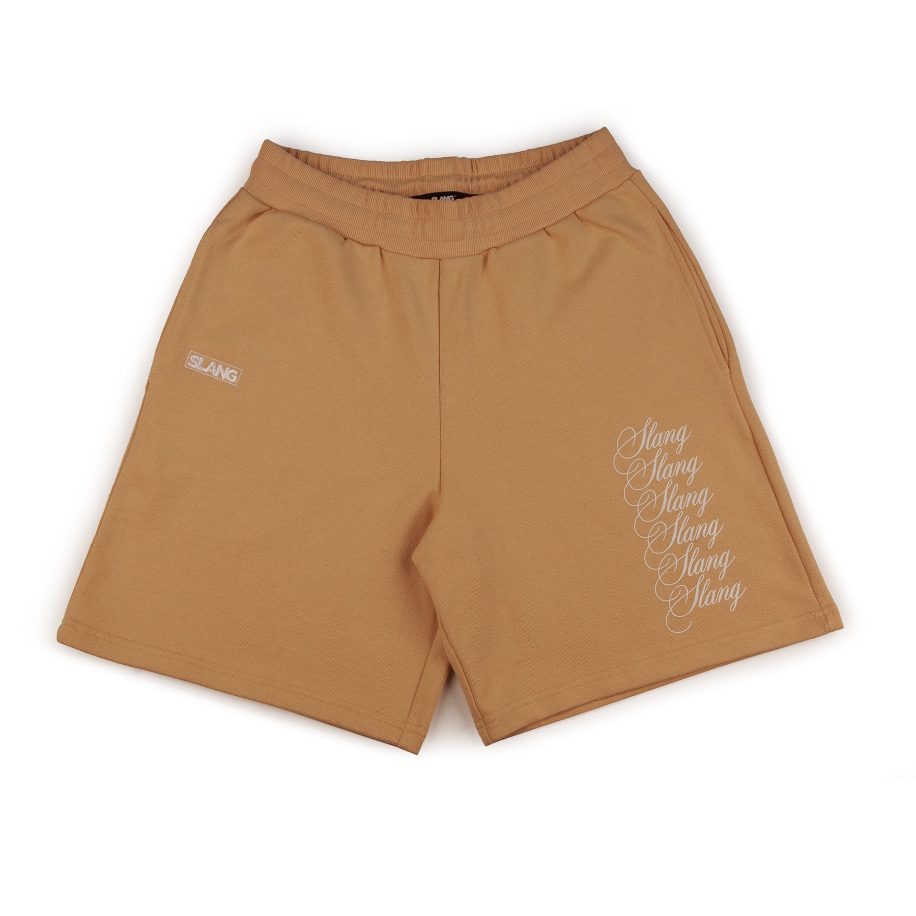 Sand 7-Repeat Script Relaxed Shorts