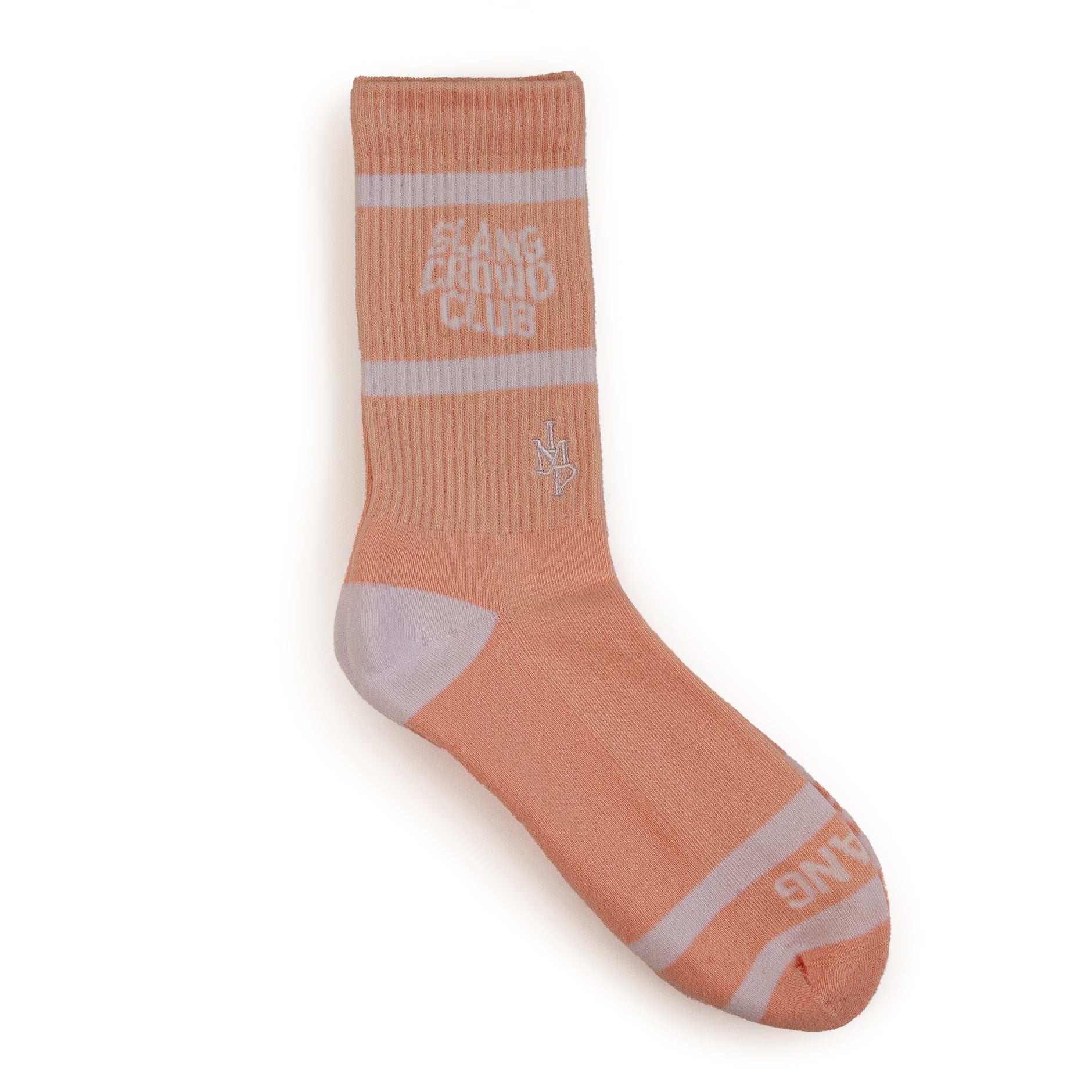 Crowd Club Pink Athletic Sock