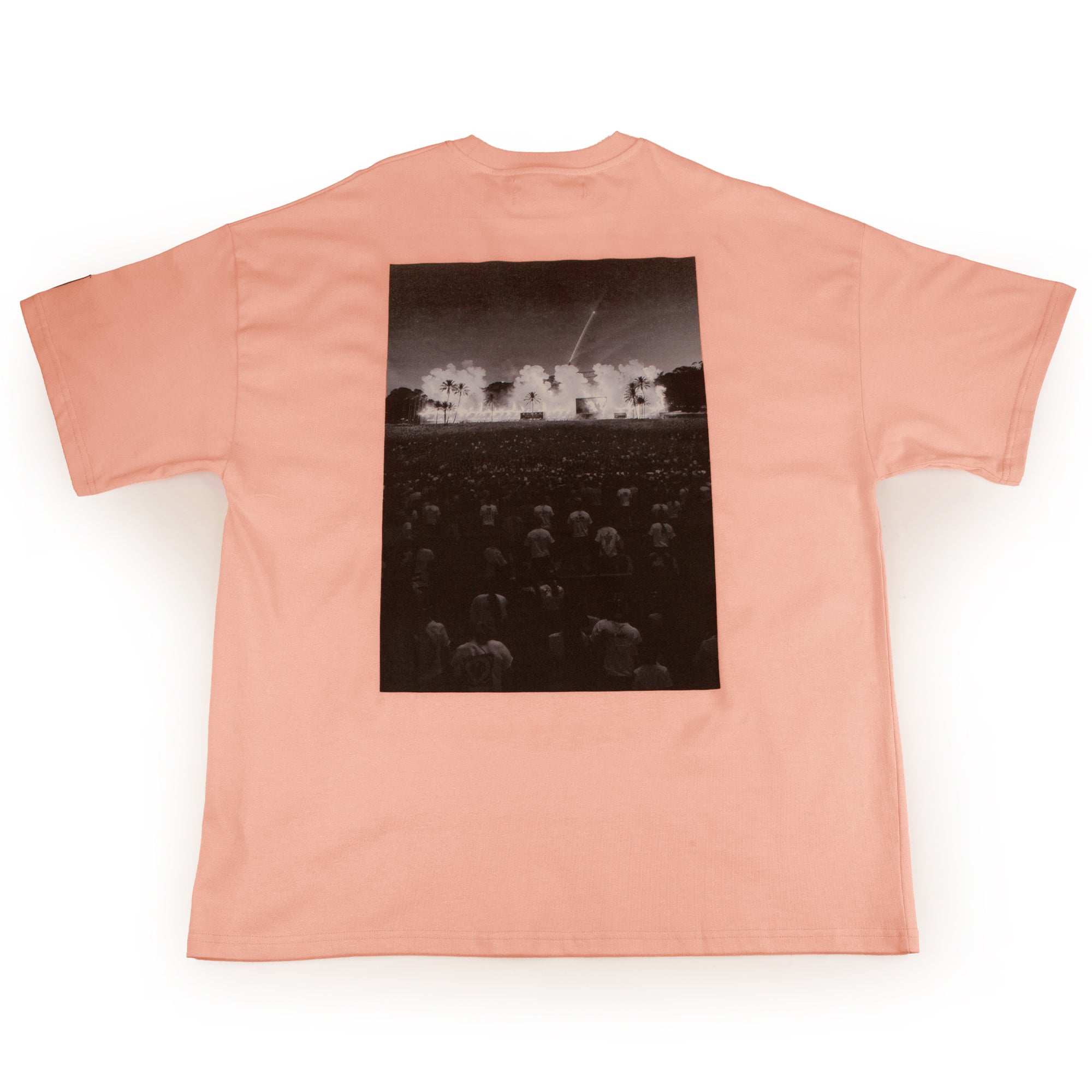 Pink Classic Logo Oversized Tee