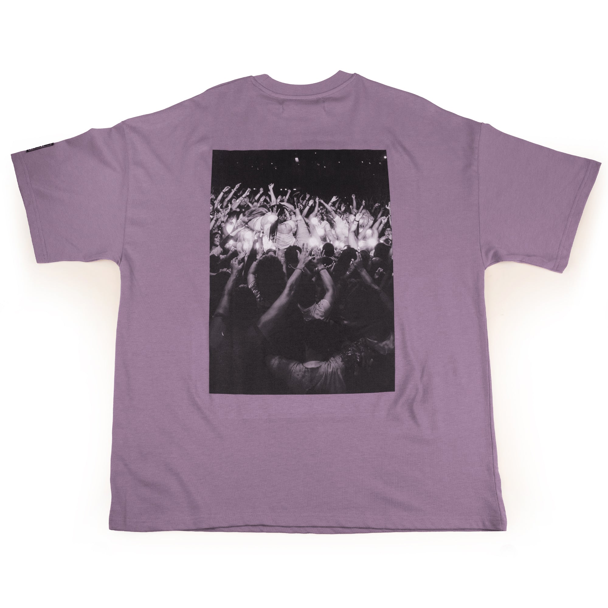 Purple Classic Logo Oversized Tee